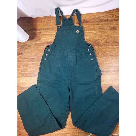 Dickies Jameson Overalls Green Size Large - Picture 1 of 5